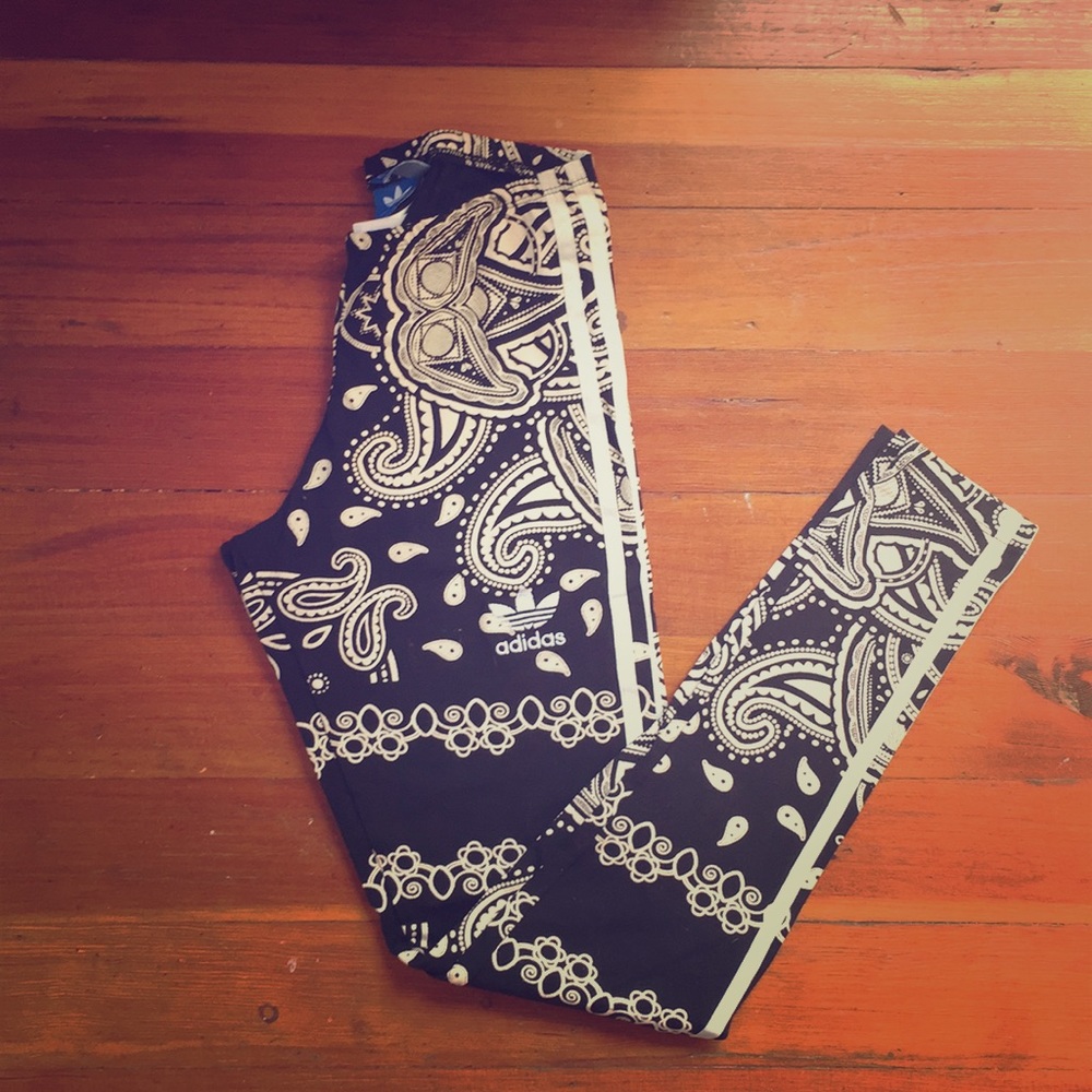 Adidas paisley leggings